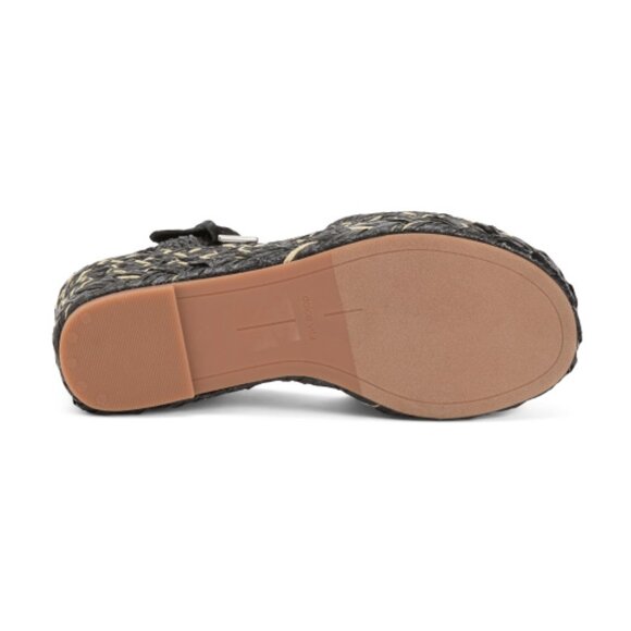 NEW DOLCE VITA Tiago Wedge Sandals in black for women 825 3m2 - Picture 8 of 9